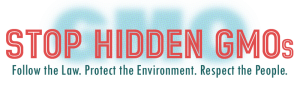 Stop Hidden GMOs logo